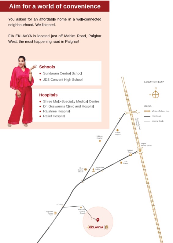 FIA Eklavya Location Map