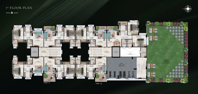 1st Floor Plan
