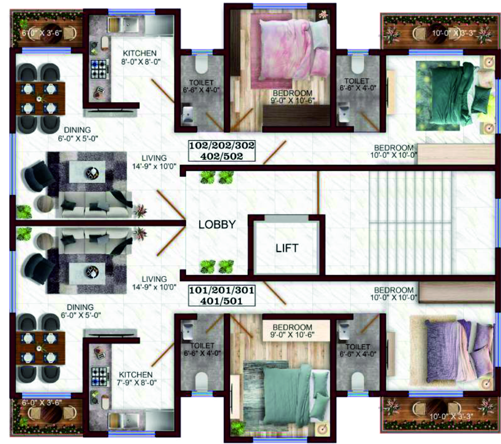 Krish Mansion Floor Plans