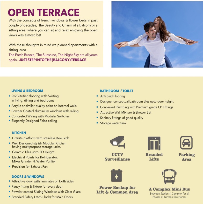 Nirvana Eco Homes - Specifications